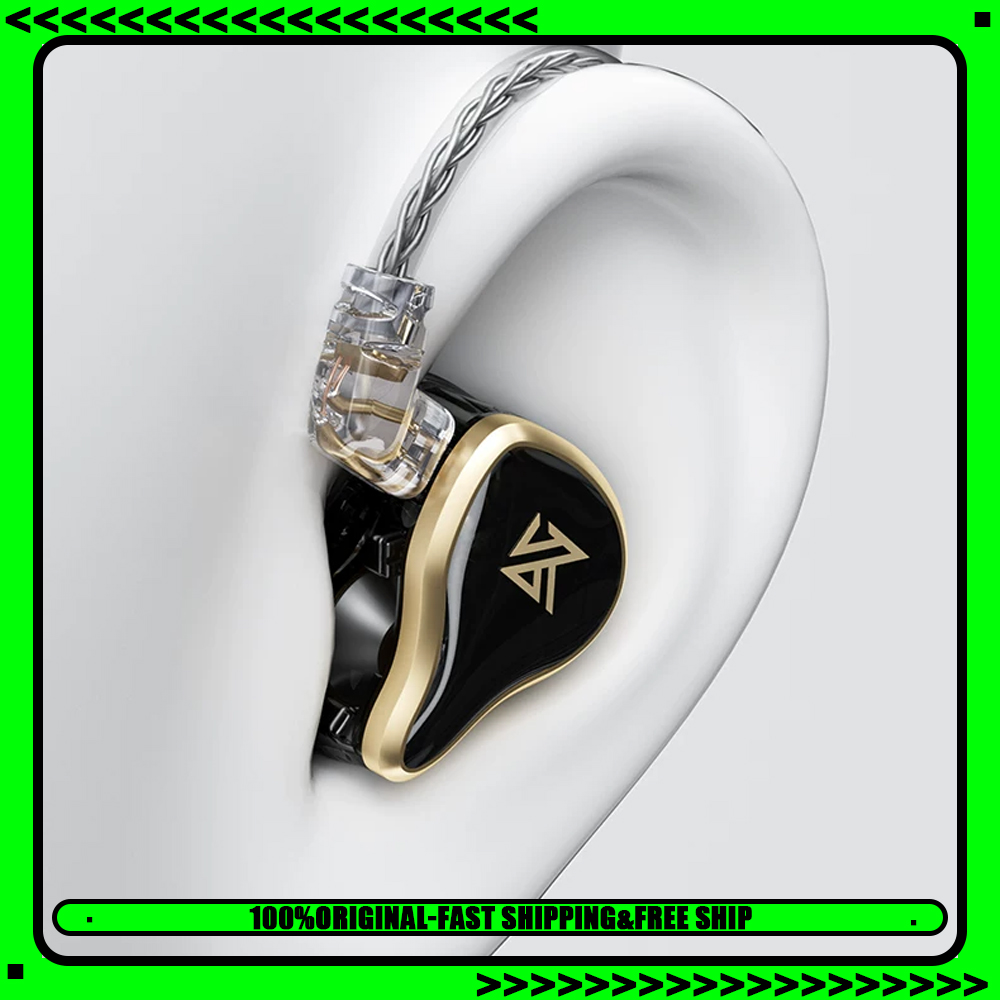 Pc Gaming Earphones - KZ ZAS Metal Wired Earphone 16-Unit