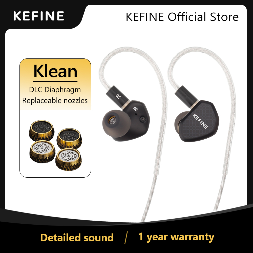 Pc Gaming Earphones - KEFINE Klean 10mm DLC Diaphragm Dynamic