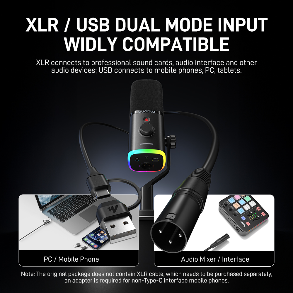 Maono PD100X Gaming Microphone - Gaming Controller recension och pris