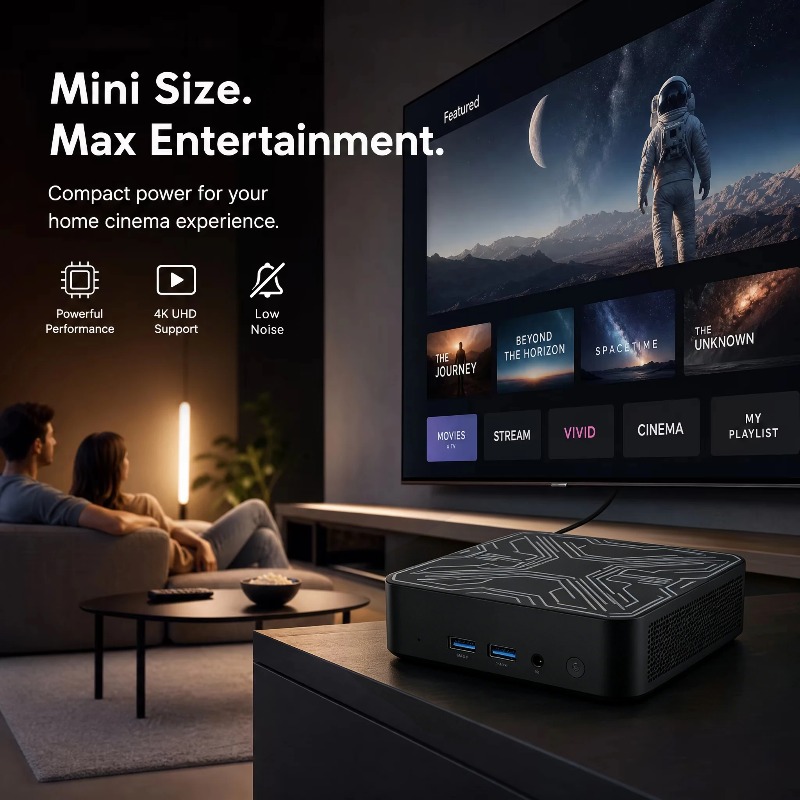 2026 New Mini PC Portable Inte - Pc Gaming Sultan recension och pris