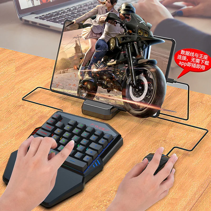 T-WOLF TF900 One Handed Keyboa - Pc Gaming Set recension och pris