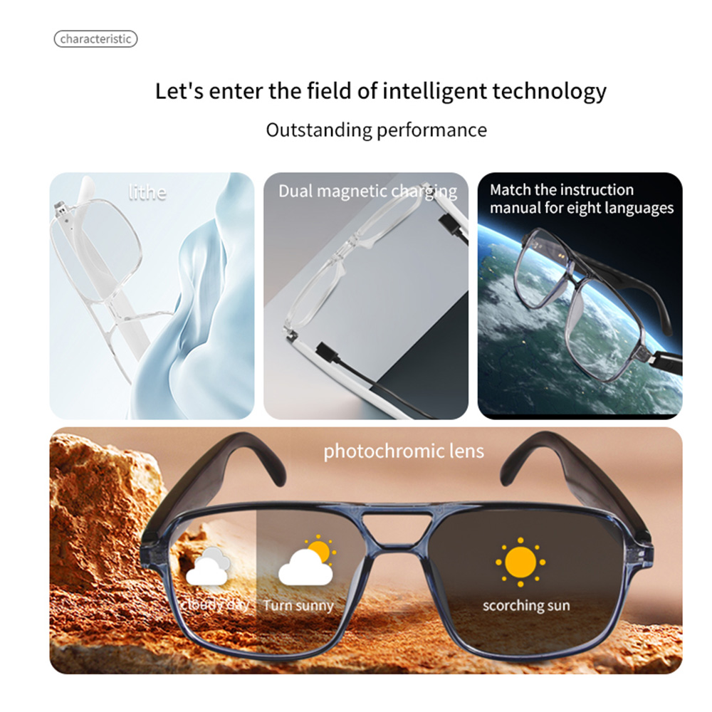 2025 NEW Smart Glasses Ai Voic - Gaming Controller recension och pris