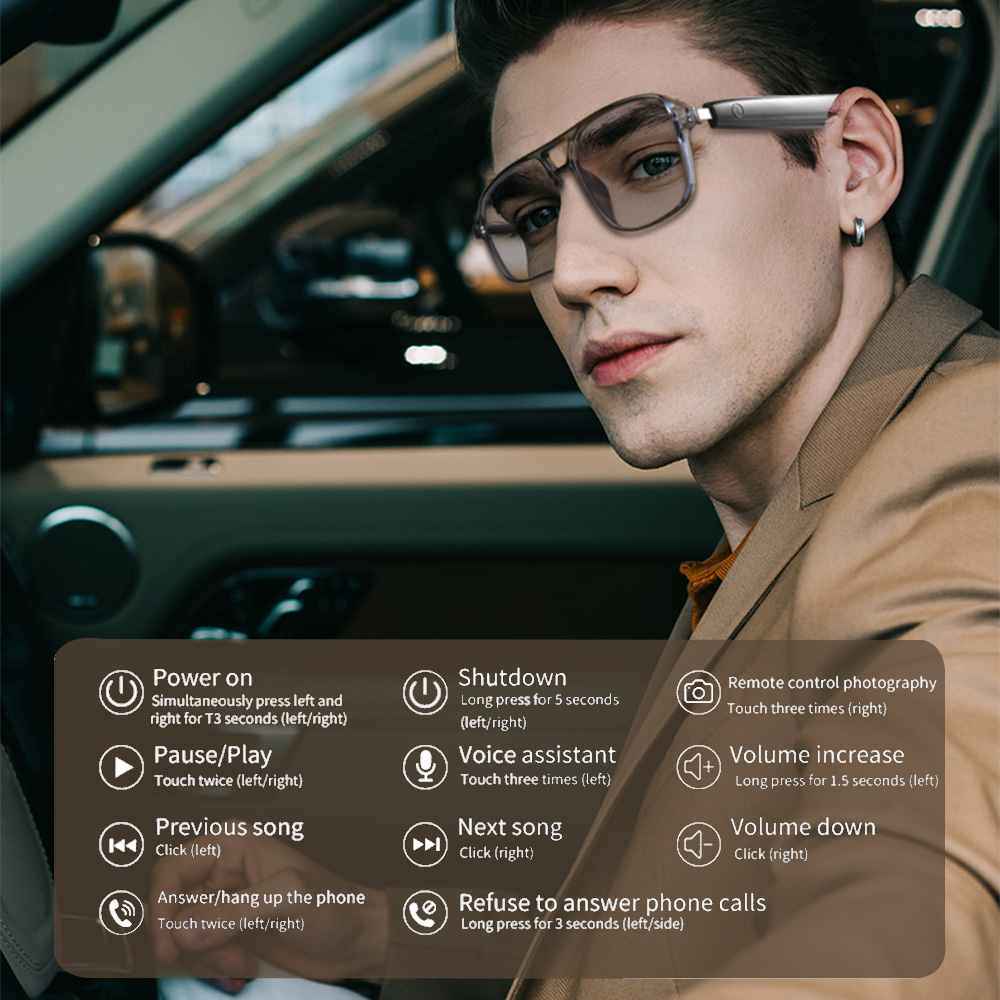 2025 NEW Smart Glasses Ai Voic - Gaming Controller recension och pris