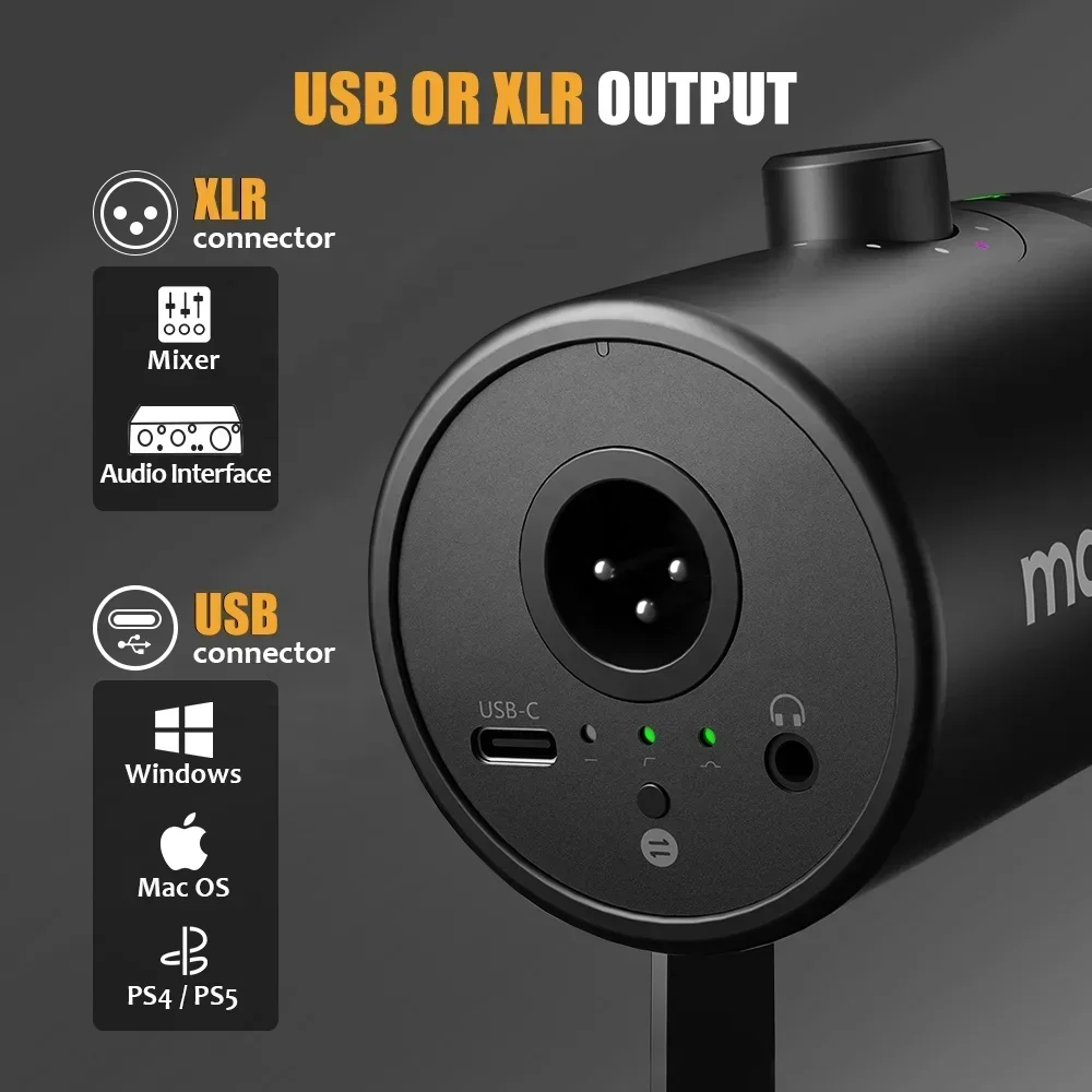 MAONO Dynamic Microphone XLR U - Gaming Controller recension och pris