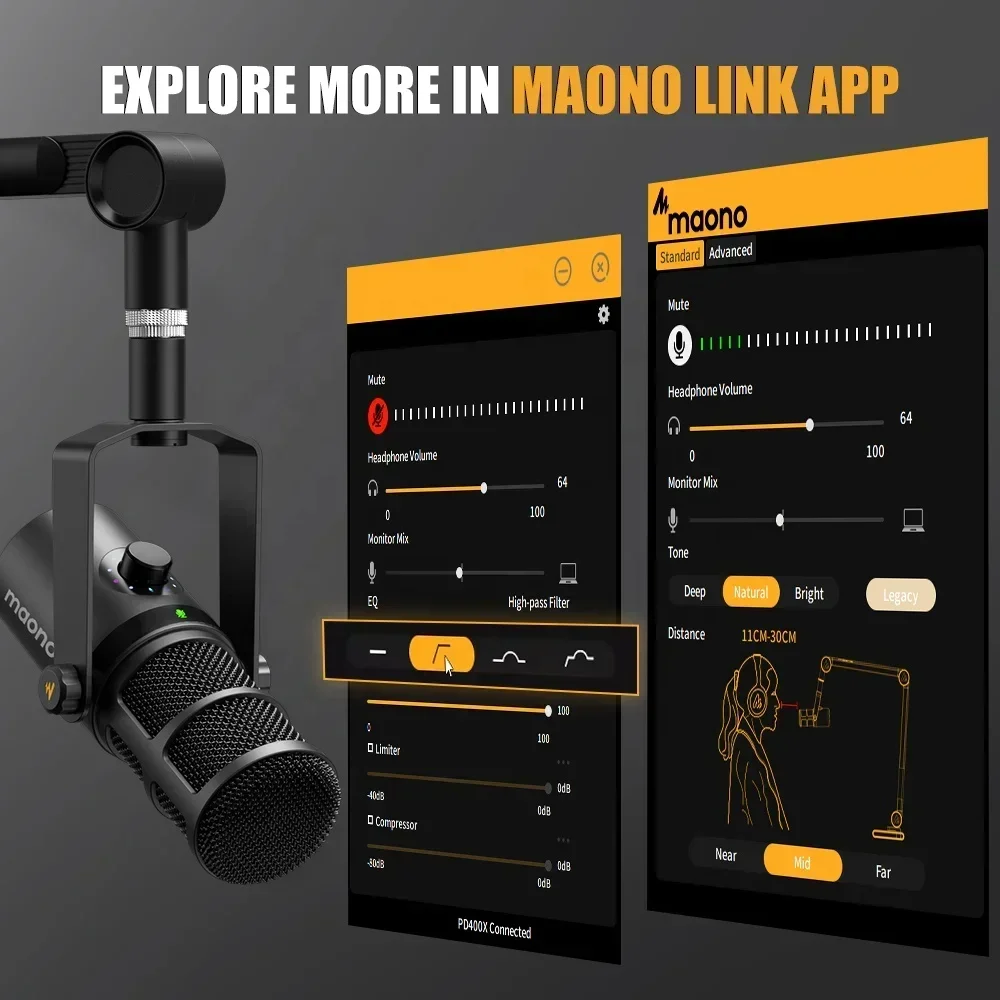 MAONO Dynamic Microphone XLR U - Gaming Controller recension och pris