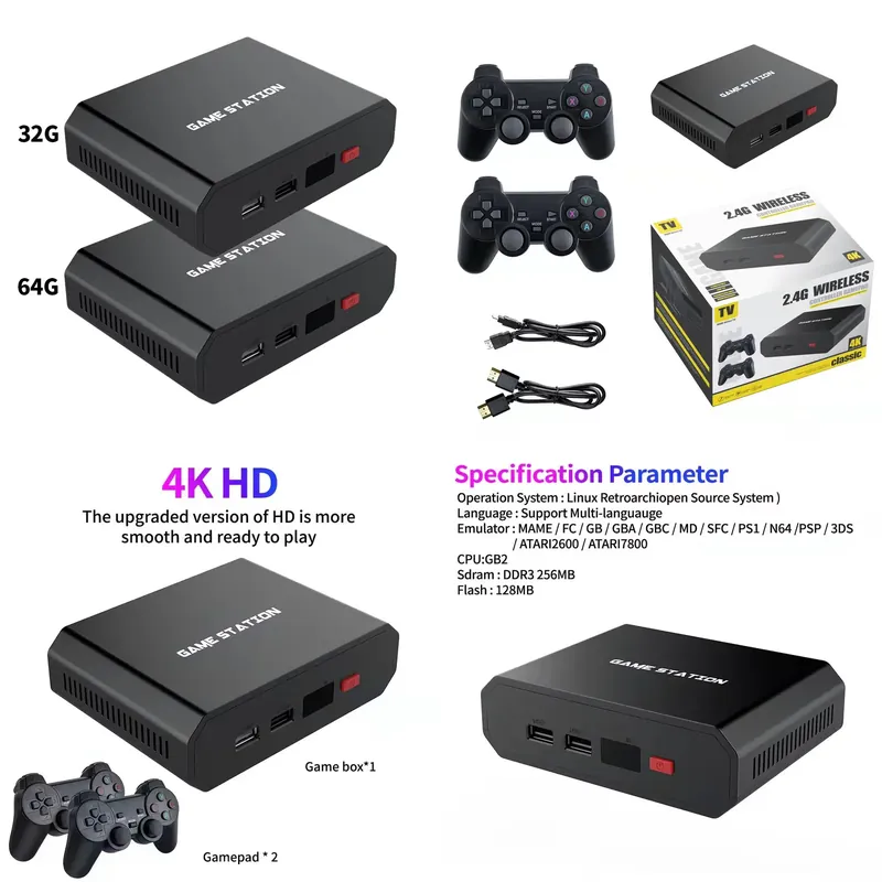 M8plus HD Video Game Console B - Gaming Controller recension och pris