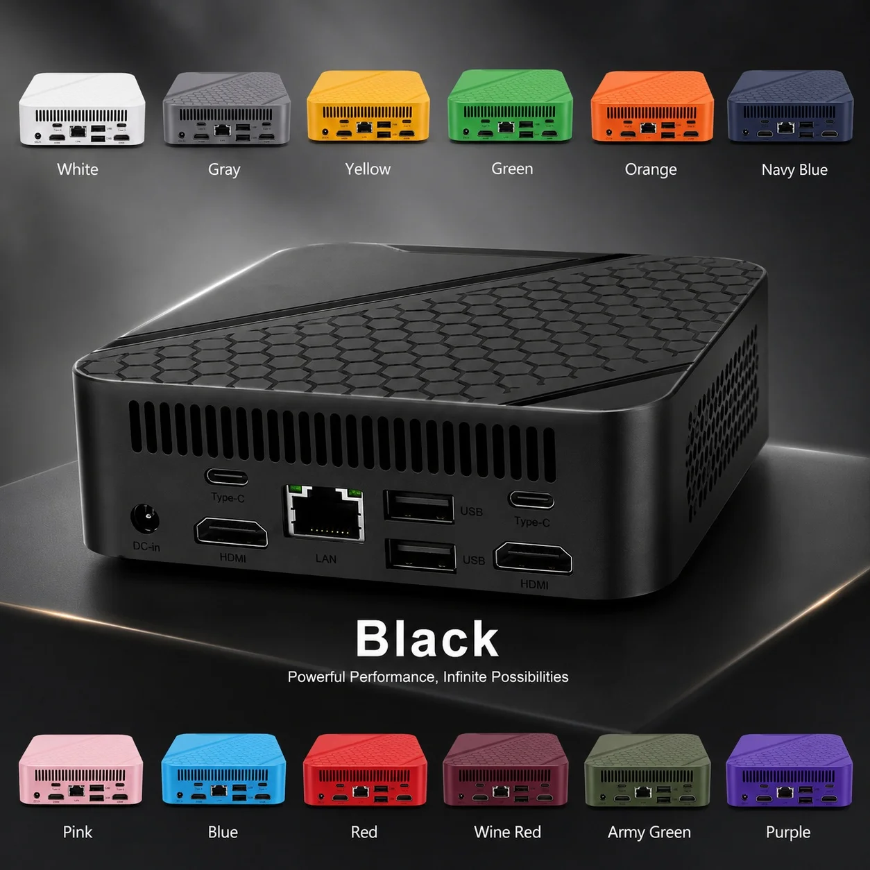Colorful Portable Mini PC Inte - Pc Gaming Editing recension och pris