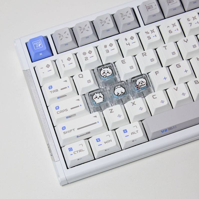 Chiikawa 4 Pcs Handmade Transp - Custom Keycaps recension och pris