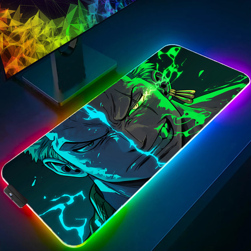 ONE PIECE Zoro Mouse Pad RGB G - Pc Gaming Set recension och pris