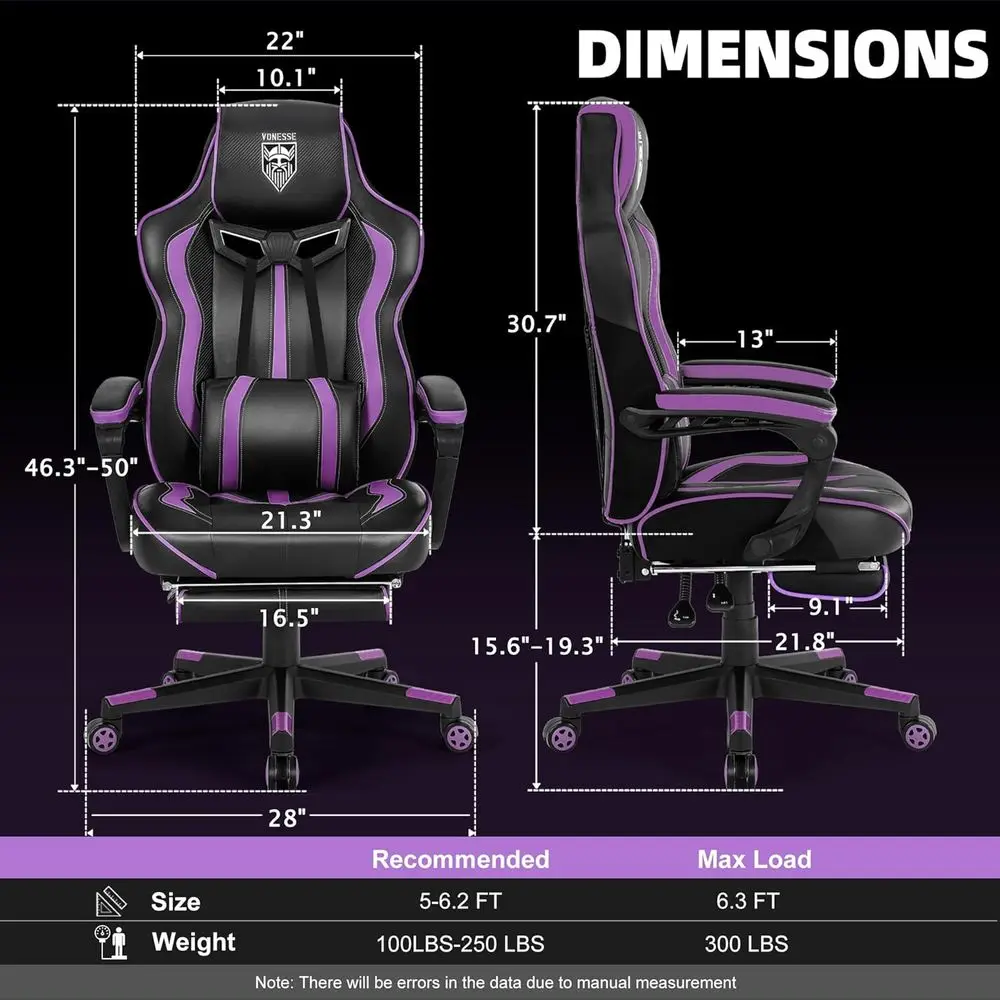 Ergonomic Reclining Gaming Cha - Pc Gaming Chair recension och pris