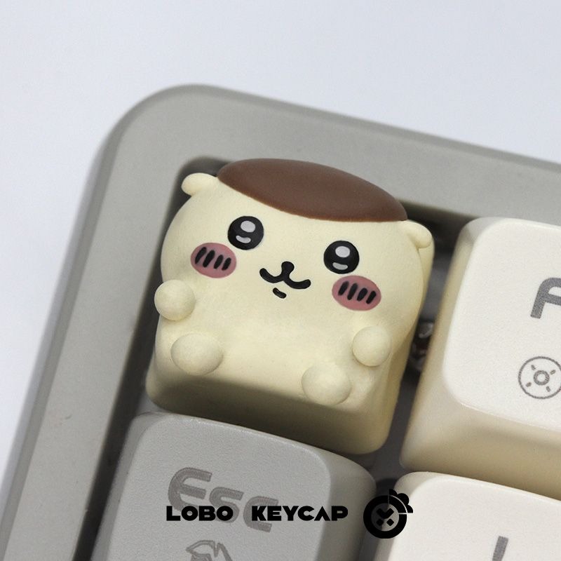 Chiikawaed Cute Anime Mechanic - Custom Keycaps recension och pris