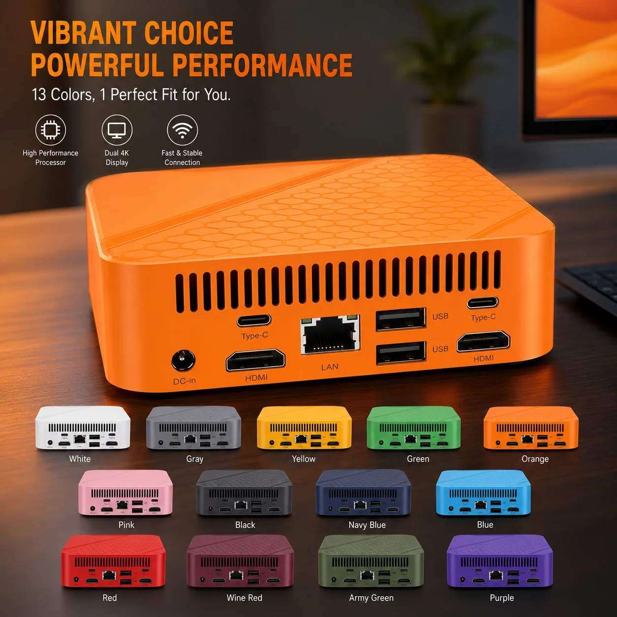 Colorful Mini PC Intel Celeron - Pc Gaming Editing recension och pris
