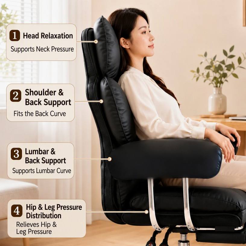 Big and Tall Office Chair 400l - Pc Gaming Chair recension och pris