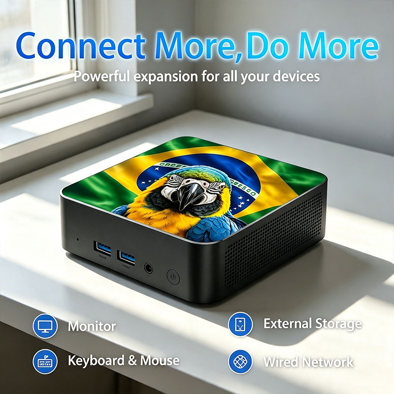 New 2026 Mexico Brazil Flag Hi - Pc Gaming Intel recension och pris