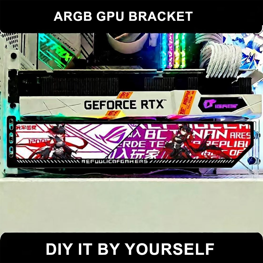 Customize RGB VGA Holder 5V/12 - Pc Gaming Msi recension och pris
