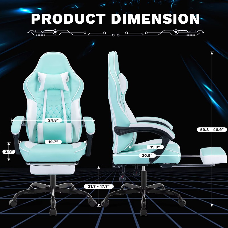Gaming Chair With Massage Ergo - Pc Gaming Chair recension och pris