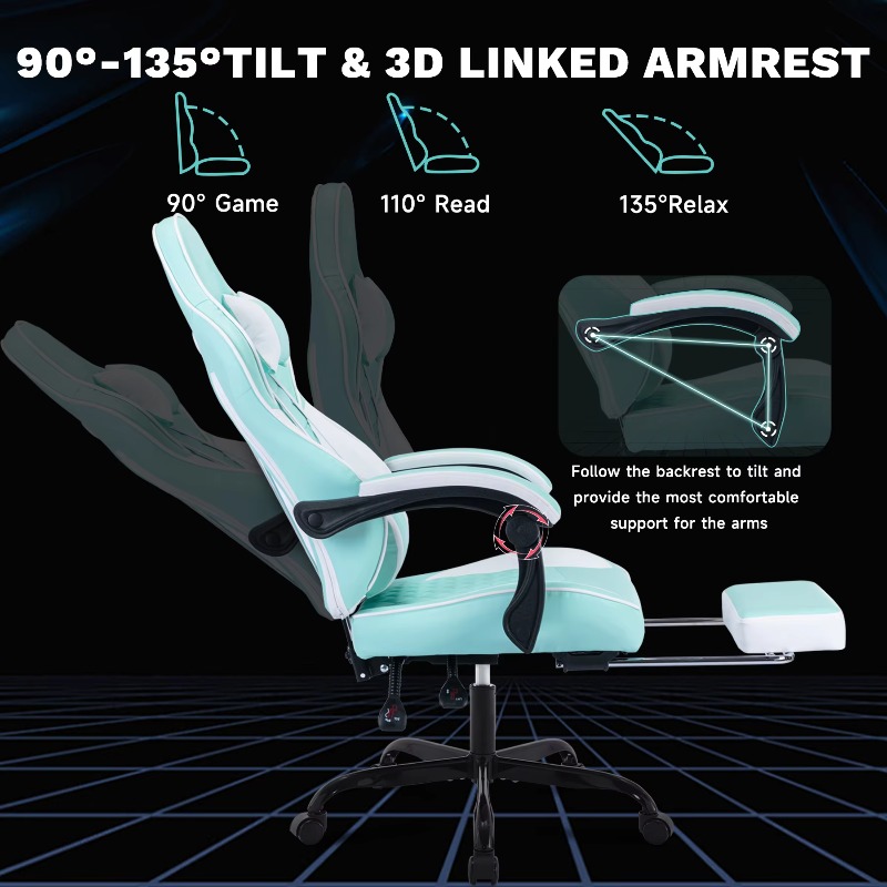 Gaming Chair With Massage Ergo - Pc Gaming Chair recension och pris