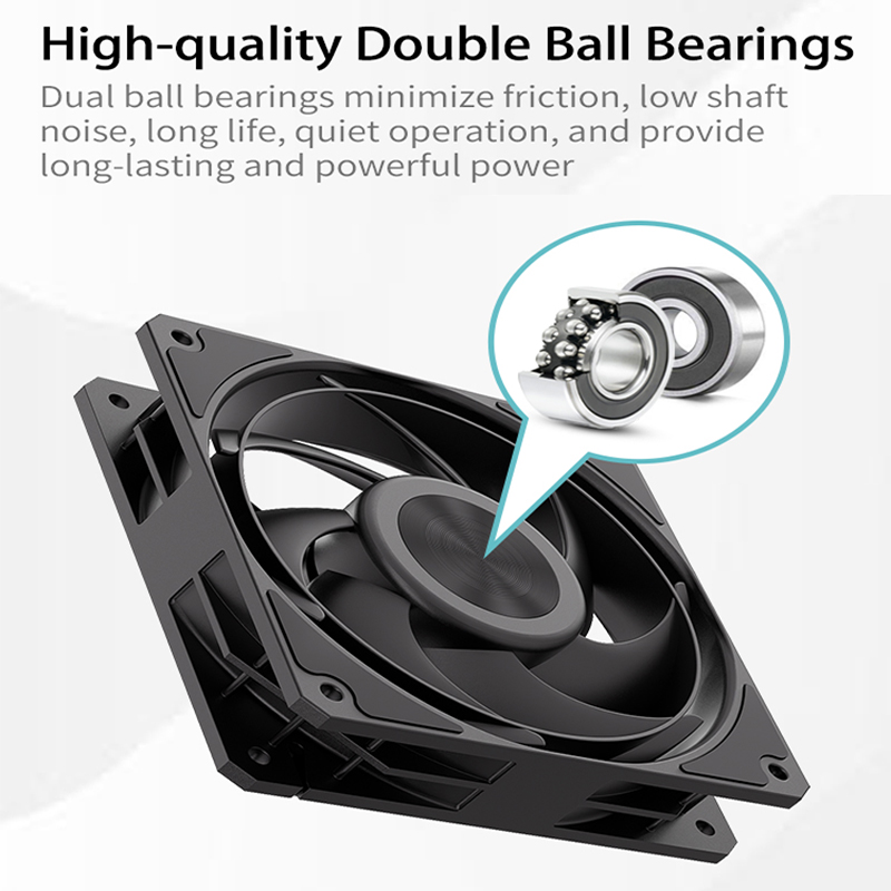 TEUCER Computer CPU Cooler Fan - Pc Gaming Ff recension och pris