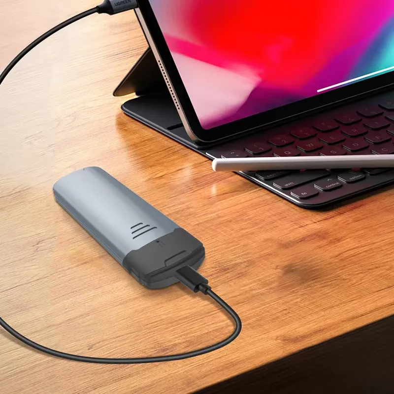 M2 NVMe SSD Enclosure 10Gbps A - Pc Gaming Editing recension och pris