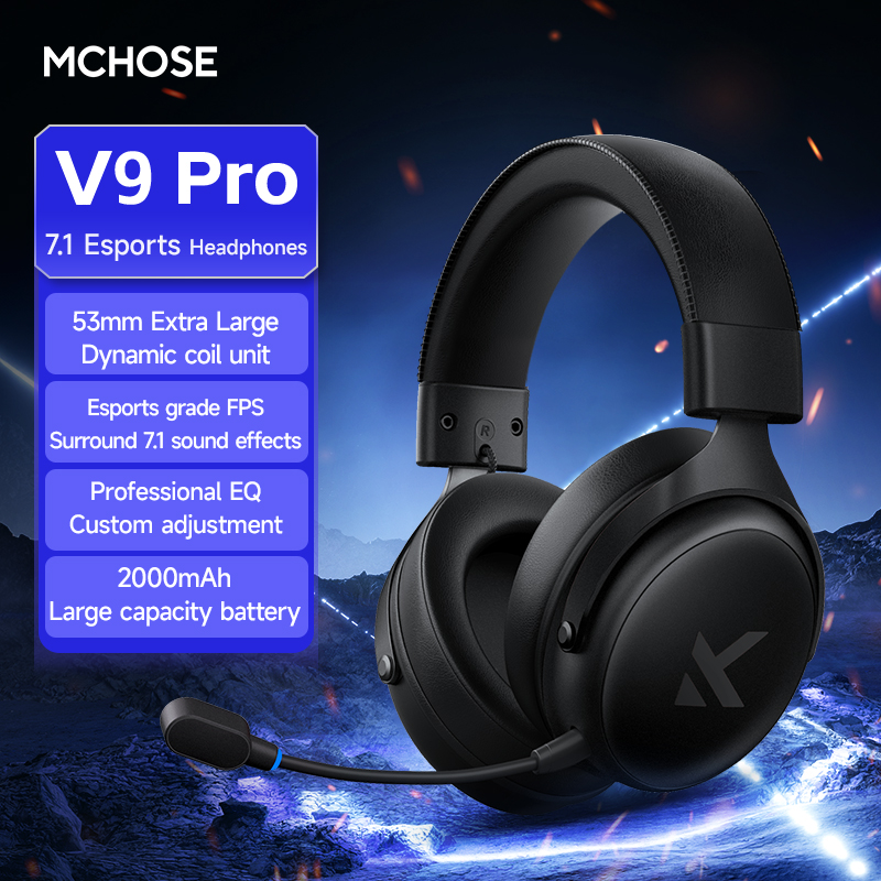 MCHOSE V9 Pro Headset with Mic - Pc Gaming Earphones recension och pris