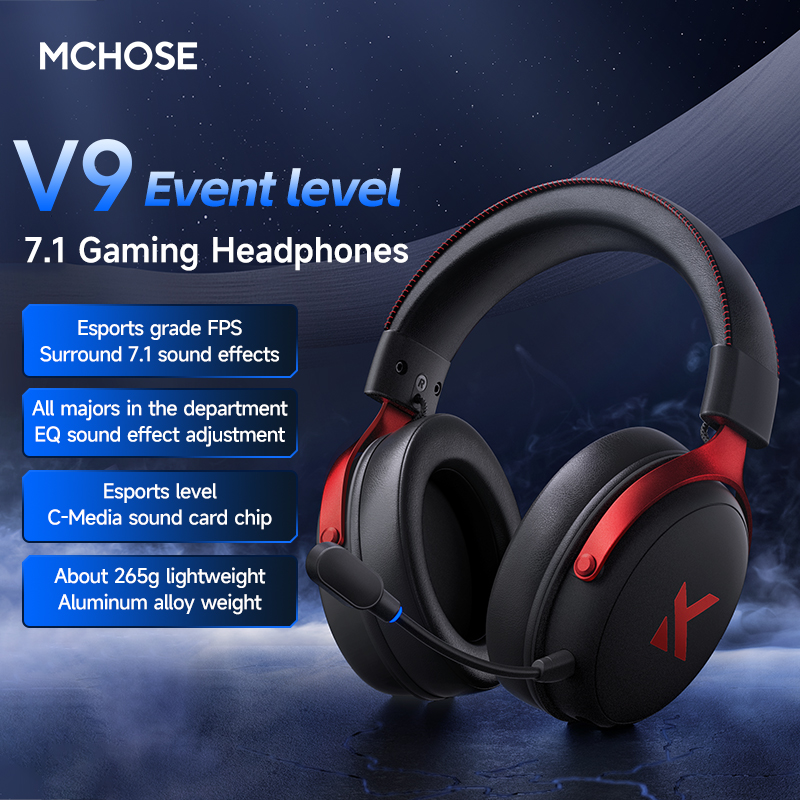MCHOSE V9 Pro Headset with Mic - Pc Gaming Earphones recension och pris