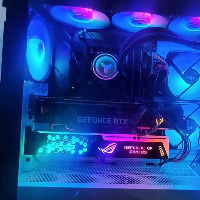 4090 VGA Holder 5V ARGB AURA S - Pc Gaming Msi recension och pris