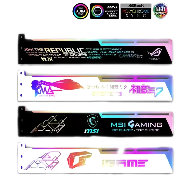 4090 VGA Holder 5V ARGB AURA S - Pc Gaming Msi recension och pris