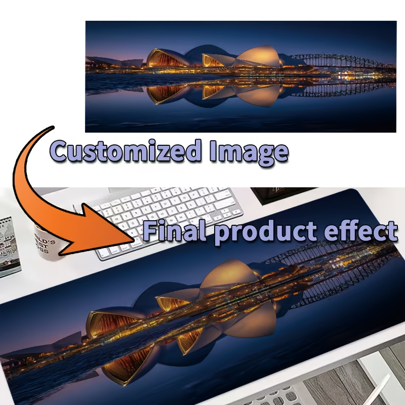Customized Design Mouse Pad Pe - Pc Gaming Desk recension och pris