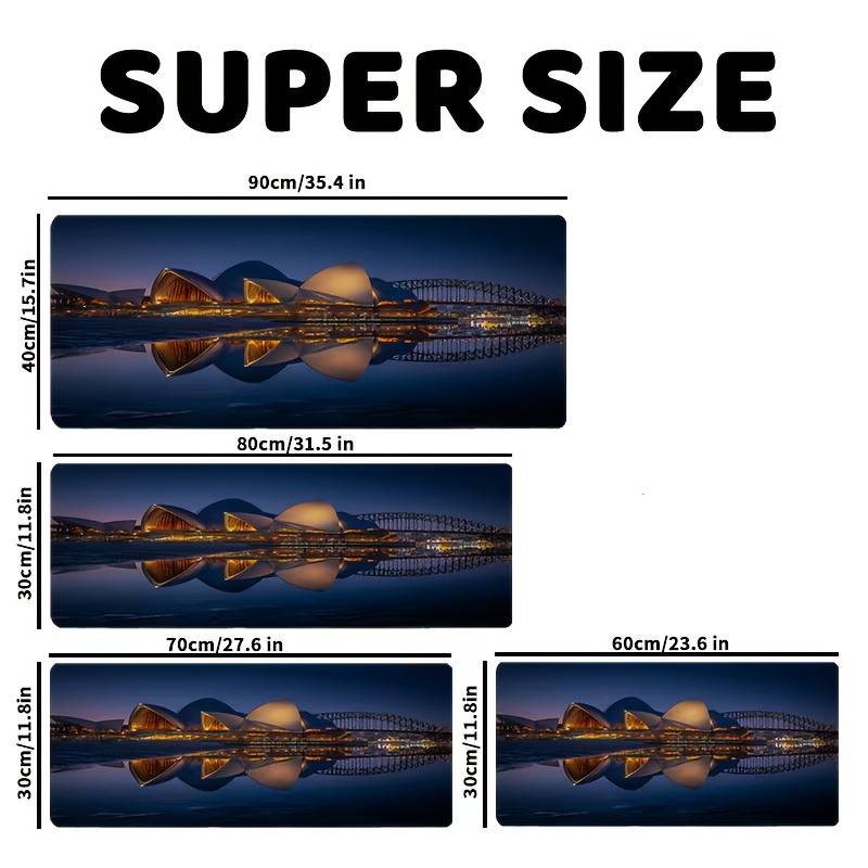 Customized Design Mouse Pad Pe - Pc Gaming Desk recension och pris