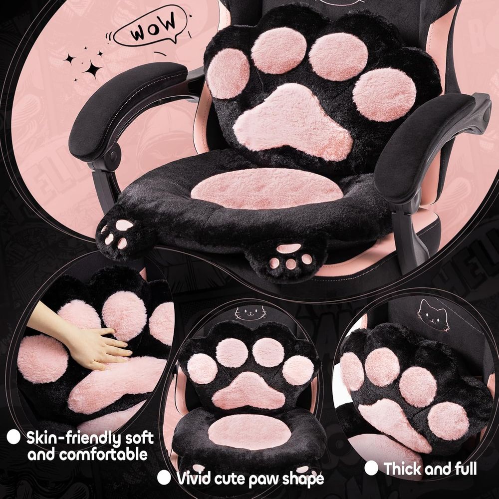 Pink Gaming Chair Cute with Ca - Pc Gaming Chair recension och pris