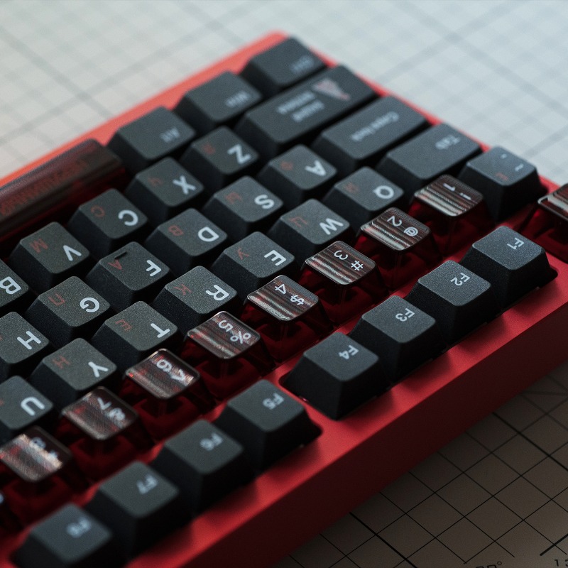 Soviet Black Theme Keycaps Set - Pc Gaming Set recension och pris