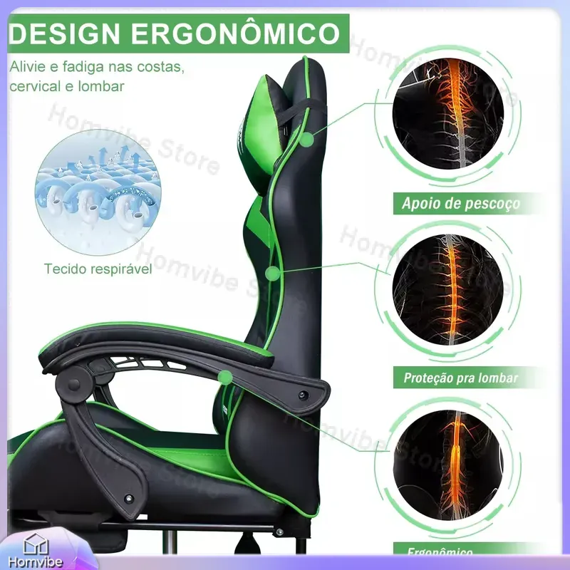 High-Back Ergonomic Gaming Cha - Pc Gaming Chair recension och pris