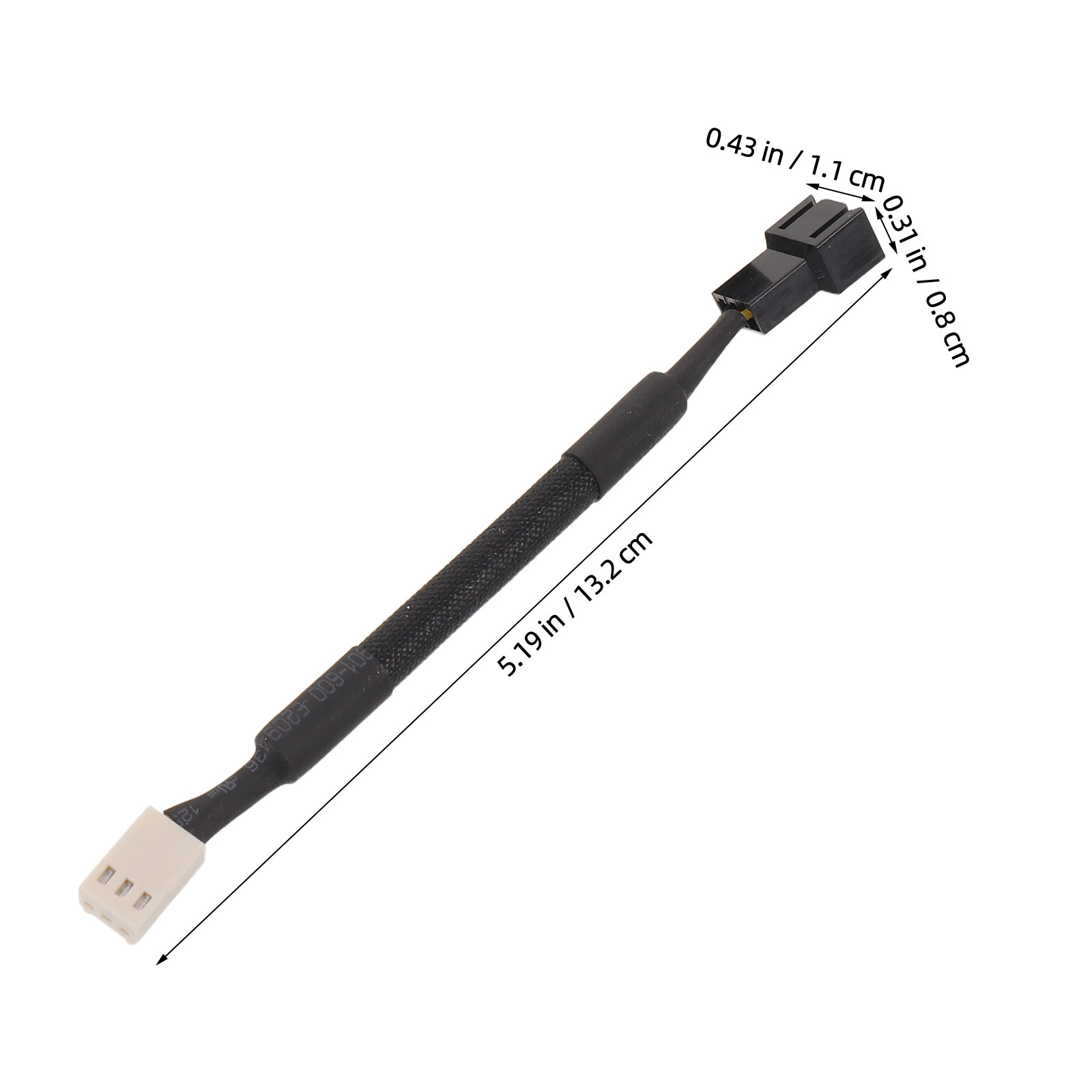 5Pcs 3 Pin Pc Fan Extension Ca - Pc Gaming Ff recension och pris