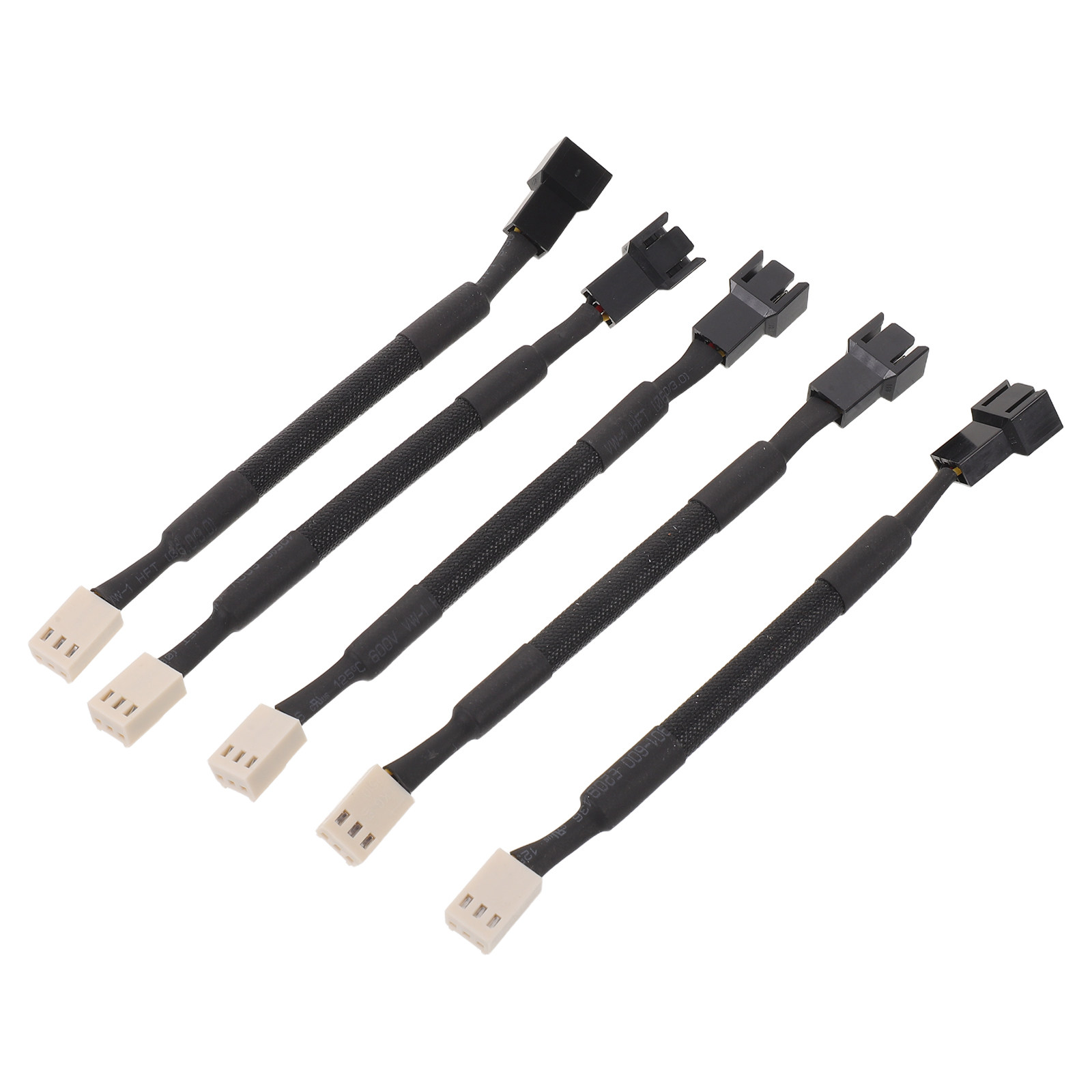 5Pcs 3 Pin Pc Fan Extension Ca - Pc Gaming Ff recension och pris